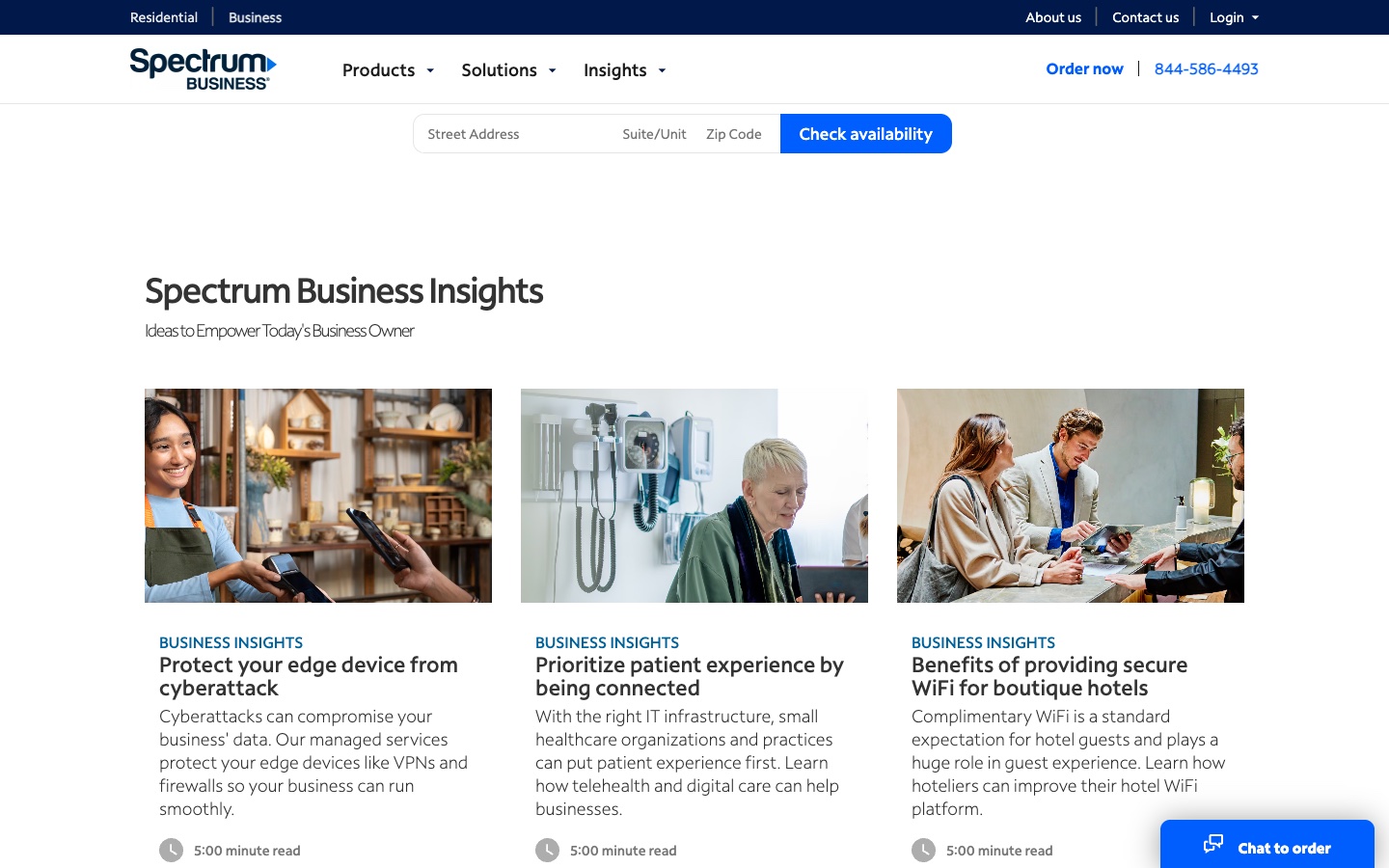 Spectrum Business Insights Hub